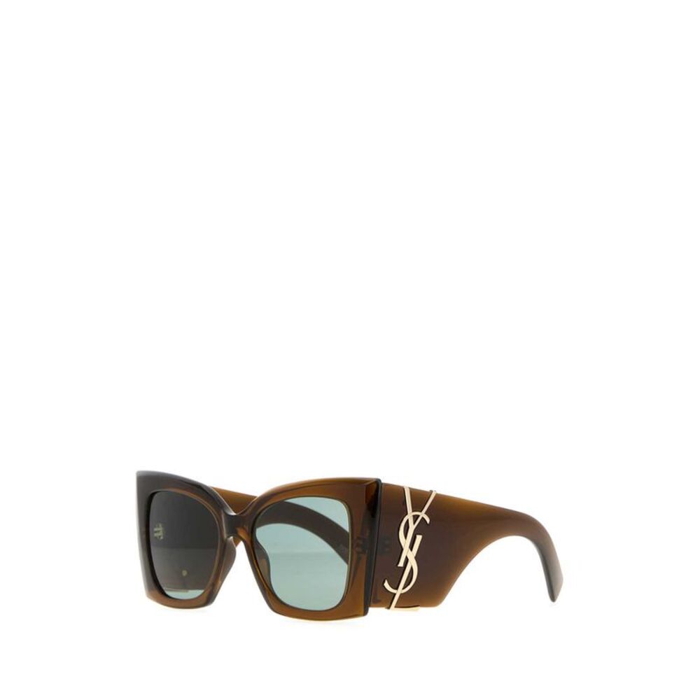 Saint Laurent Women Brown Acetate Sl M119 Sunglasses